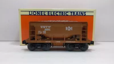 Lionel 6-19321 O Scale Bessemer & Lake Erie Weathered Ore Car W/Load LN/Box • $20.49