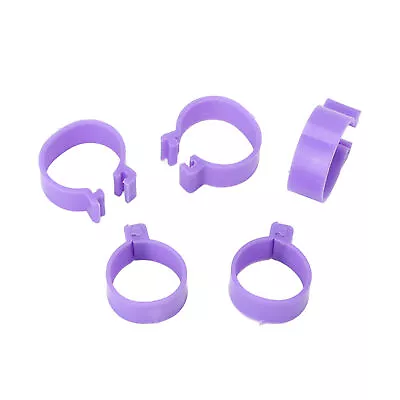 100PCS Chicken Foot Duck Goose Legs Feet Rings Clip Poultry Foot Hot • £5.63
