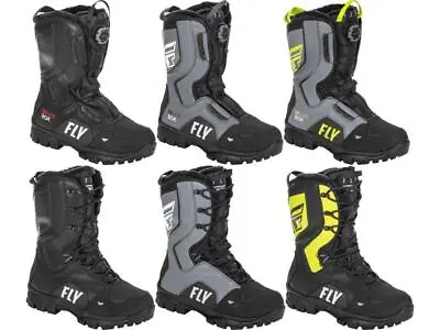 Fly Racing Marker BOA® Snowmobile Boots Waterproof Insulated Snow Reinforced Toe • $179.95