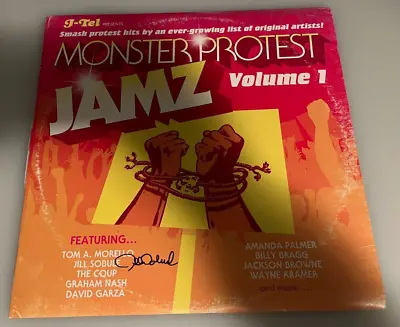 Monster Protest - Jamz - Vinyl Like New. Signed - Morello Garfunkel And Oates • $0.99