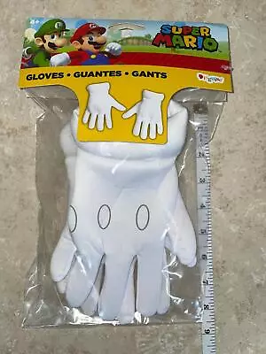 Child Nintendo Super Mario Bros Gloves Costume Accessory Dg73758 • $12.99