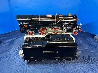 MTH 10-1092-1  392E Steam Loco Traditional Standard Gauge Black With Brass Trim • $850