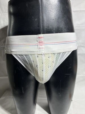 $20.49 • Buy Vintage New Old Stock True Fit Jockstrap Supporter Open Mesh Pouch Medium