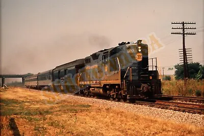 Vtg 1981 Train Slide 507 Norfolk & Western Engine Wabash Cannonball IL X6S172 • $7.50