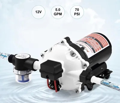 $70 • Buy KOLERFLO 12 Volt Self Priming Water Pump, 5.5GPM On Demand Water Pressure