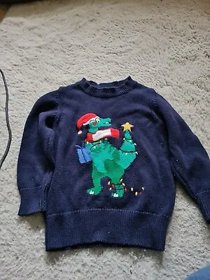 Baby Boy Christmas Jumper 9-12 Months • £0.99