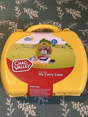 Chad Valley My Carry Case Kitchen Play Set 2+ Years - NEW & SEALED • £6.99