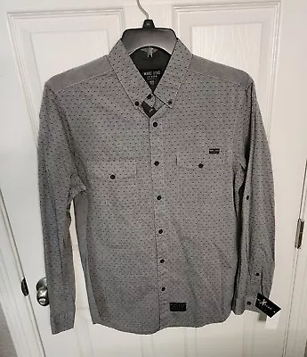 NWT Marc Ecko Cut & Sew Mens Button Up Dress Shirt Medium • $19.99