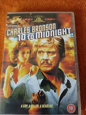 10 To Midnight (1983) DVD 2004 - Charles Bronson Gene Davis Lisa Eilbacher • £4.50