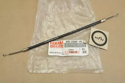 Yamaha 1985-1987 Vmax Fuel Petcock Wire Cable VMX540 80N-2638F-00 NOS OEM  • $19.99