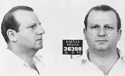 $3.98 • Buy Jack Ruby MUG SHOT PHOTO Dallas, John F Kennedy Assassination,Shot Oswald, 1963