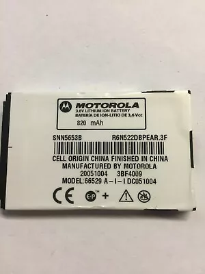 Lot Of 25 Oem Motorola Snn5653b Batteries For V260 V262 V265 V300 V400 V850 • $23.31