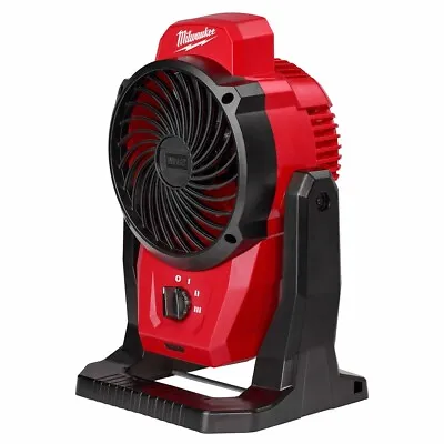 Milwaukee 0820-20 M12 12V Cordless Mounting Fan 14 MPH - 400 CFM (Fan Only) • $74.52