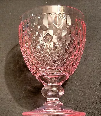 Villeroy And Boch Boston Pink Claret Wine Goblet Excellent Multiples Available • $12.35