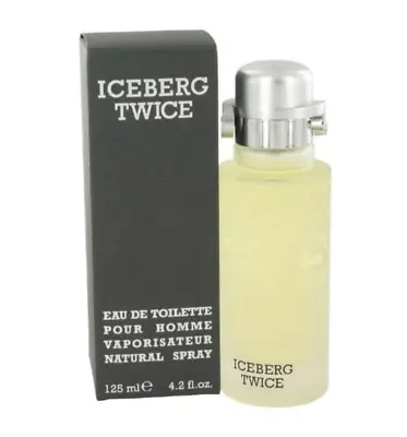 £16.99 • Buy Iceberg Twice Homme Eau De Toilette Spray 125ml *NEW & SEALED*