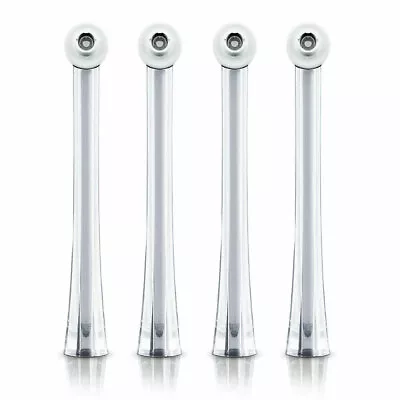 4pc Philips HX8032/05 Replacement Nozzle Dental Heads For AirFloss Ultra Silver • $57