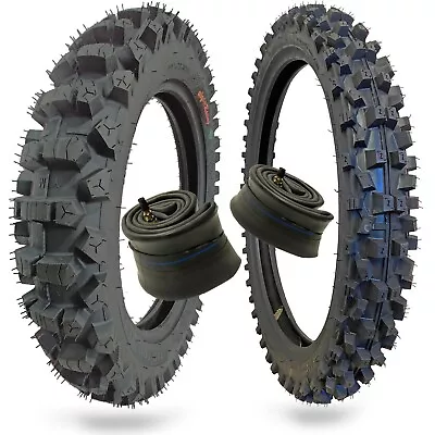 WIG Racing Dirt Hoe 120/90-18 And 90/90-21 Tire And Heavy Duty Inner Tube Combo • $131.81