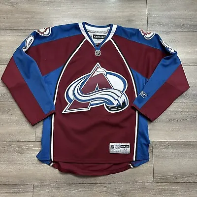 NHL Colorado Avalanche Reebok Matt Duchene #9 Jersey Size M Burgundy & Blue • $50.01