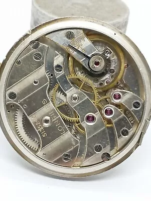 VINTAGE Antique Pocket Watch Rare Movement LONGINES Cal. 18.89 Working Very Well • $109.99