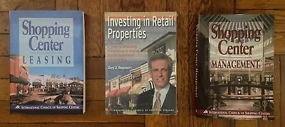 Investing In Retail Properties | Gary D. Rappaport | + 2 Bonus ICSC Books | New • $75