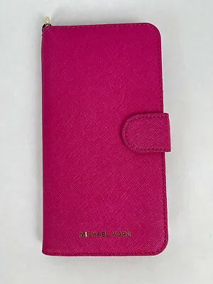 Micheal Kors Pink IPhone 6 Pluse Case Wallet • $59