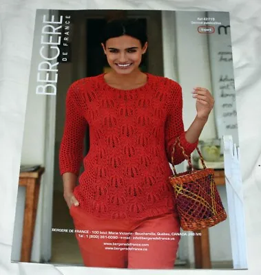 £1.20 • Buy Bergere De France Ladies Sweater Knitting Pattern