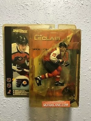 McFarlane's NHL Series 1 JOHN LeCLAIR - PHILADELPHIA FLYERS Figure • $20