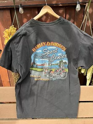 $25 • Buy Vintage Harley Davidson “V-Rod” Duluth, Minnesota Men’s T Shirt (2002) USA