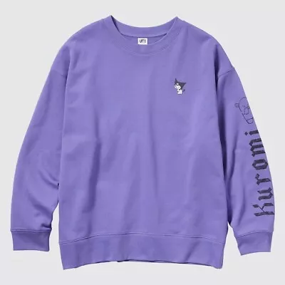 Sanrio Characters Kuromi MyMelody Sweatshirt Long Sleeve Purple XS-3XL NEW Japan • $50.83