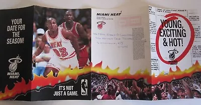 Miami Heat 1993 1994 Season Ticket Application • $8.99