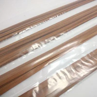 Sapele Wood Strips 0.5x5x500mm For Wooden Ship Fittings Supplier - Pack Of 20 • $7