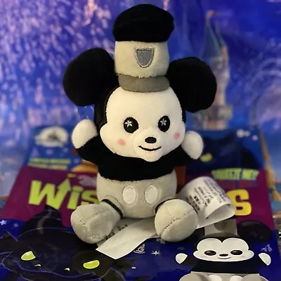 NEW Disney Parks Wishables Steamboat Willie Mickey FANTASMIC Wishable With Bag • $22.95