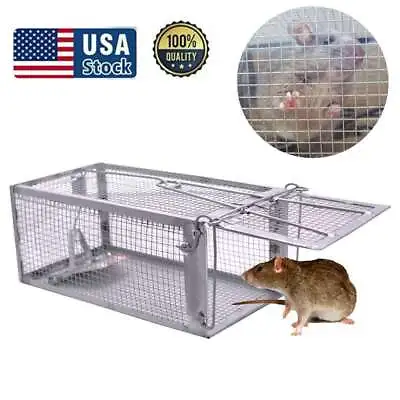 Live Humane Cage Trap For Squirrel Chipmunk Rat Mice Rodent Animal Catcher • $13.15