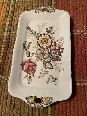 Mason S Patent Ironstone Friarswood 12 1/2  Platter England Priority Ship $8 • $30