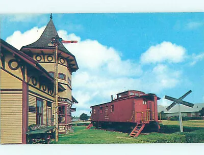 Chrome RAILROAD TRAIN MUSEUM Cape Cod - Chatham Massachusetts MA AG1043@ • $2.99