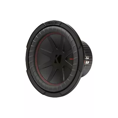 Kicker CompR Series 8  Dual 2 Ohm Voice Coil Car Subwoofer 600W Peak 48CWR82 • $99.99