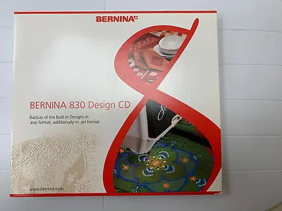 Bernina 830 Embroidery Designs CD • $10.95