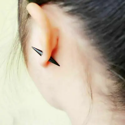 Women Men Punk Earrings Stainless Cool Rivet Spike Ear Earrings Studs US STOCK • $5.86