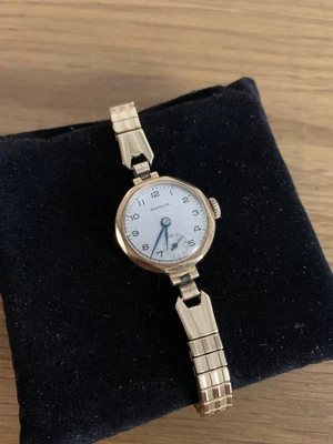 £110 • Buy Vintage MARVIN 9ct Gold Ladies Mechanical Watch Dennison 375 Back And Case. Work