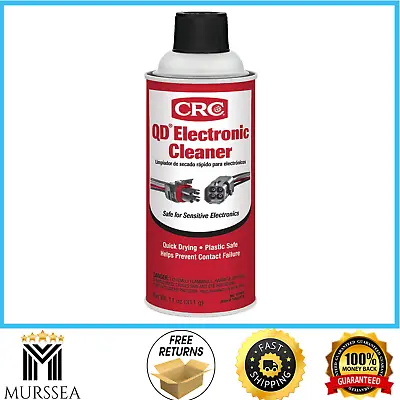 $13.65 • Buy Electronic Contact Cleaner Spray Best Quick Drying Fix CRC QD Corrosion Debris11