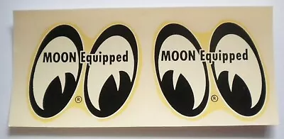 Set Original 1961 Moon Equipped Water Decals Hot Rod Drag Race Mooneyes Cool!! • $14.99