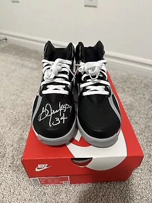 RAIDERS Bo Jackson Autographed Nike Air Trainer Sc High. Beckett BAS. • $250