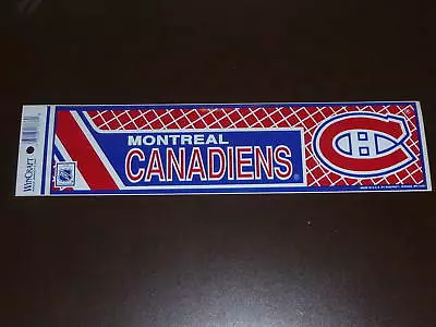 Montreal Canadiens Nhl Bumper Sticker Very Colorful • $2.99