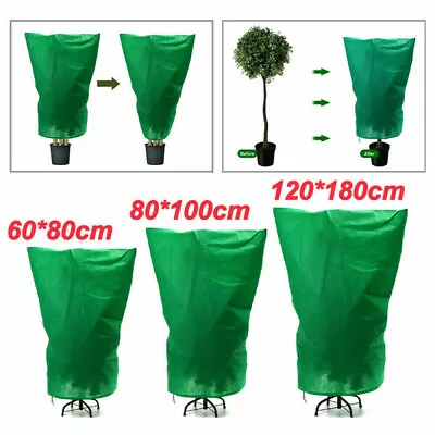 Extra Large Frost Protection Bag Plants Fleece Winter Jacket Garden Plant Cover • £4.99