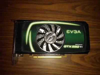 EVGA NVIDIA GeForce GTX 550 Ti (01G-P3-2056-B1) 1GB GDDR5 SDRAM PCI Express X16 • $19