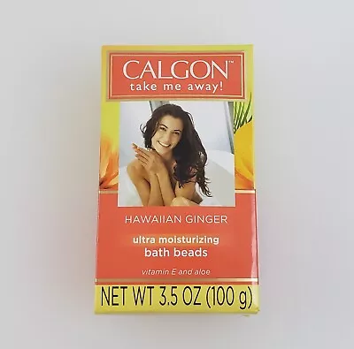 Calgon Hawaiian Ginger Bath Beads Ultra Moisturizing 3.5oz NEW Sealed • $10