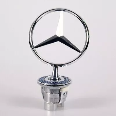 For MERCEDES BONNET HOOD LOGO EMBLEM BADGE For W124 W202 W203 W208 W210 / 44MM • $14.97