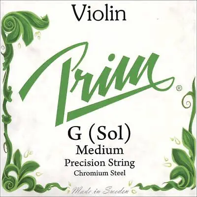$10.63 • Buy Prim Violin G String - Chr/steel: Medium