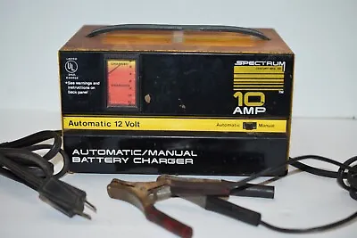 Battery Charger 12 Volt 10 Amp Automatic Manual Spectrum Century Mfg. Co. • $69.95