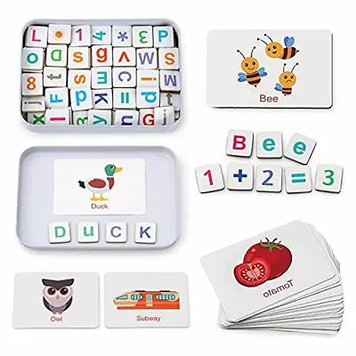 $35.99 • Buy  Magnetic Letters Numbers Alphabet Fridge Magnets ABC 123 Educational Toy 